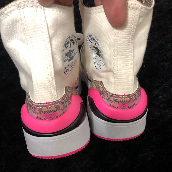 Converse CPX70 Hi (Womens Size 5 ) Casual Retro Shoe White Pink Skate Sneaker…… - Picture 14 of 16